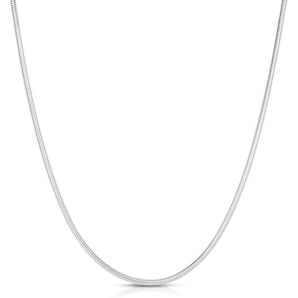 50 Solid Sterling Silver 16" Fine Snake Chain Necklaces 50 Solid Sterling Silver 16" Fine Snake Chain Necklaces